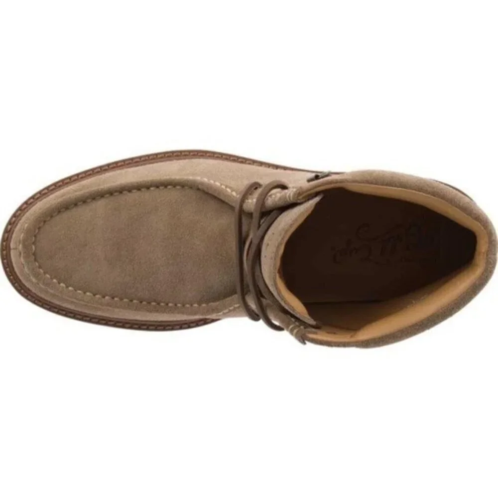 Sperry Mens Tan Suede Windsor Rawhide Lug Chukka Lace Up Boots Sz 11.5 New